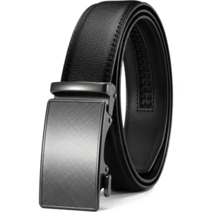 Men's Ratchet Belt Leather - Image 11