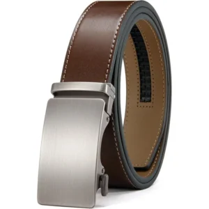 Men's Ratchet Belt Leather - Image 10