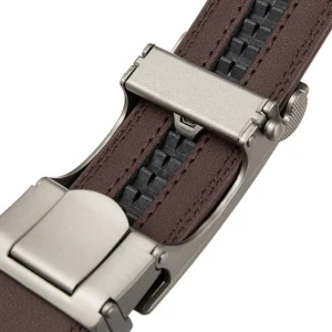 Men's Ratchet Belt Leather - Image 2