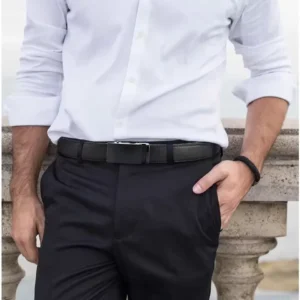 Men's Ratchet Belt Leather - Image 7